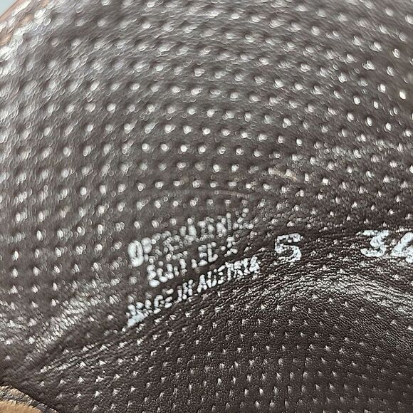 Paul Green Strappy Brown Leather Handmade Women's Ankle Boots - Picture 12 of 16